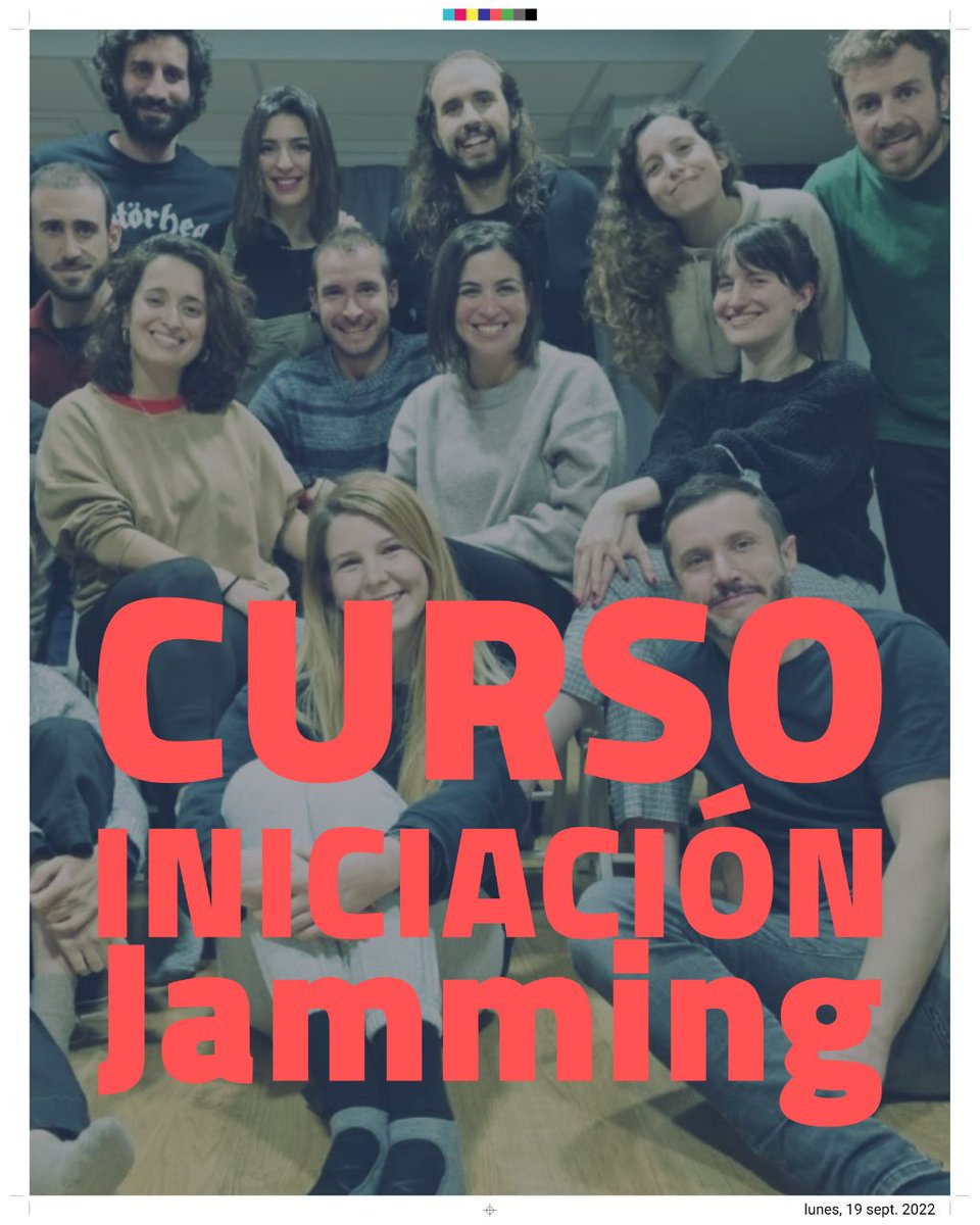 Escuela Jamming (@escuelajamming) on Twitter photo ¡Tú eliges!
Pero date viding porque para el resto de grupos las plazas se han agotading.
· Miércolings 19:30h
· Sábadings 11:00h
· Lunes vía zoom
+Info de los cursos regulares en Madrid:
jammingweb.com/cursos-regular…
📮 escuela@jammingweb.com
<a href="/borjacortesgm/">Borja Cortés</a> <a href="/GalimbertiPaula/">Paula Galimberti</a> ¡Tú eliges!
Pero date viding porque para el resto de grupos las plazas se han agotading.
· Miércolings 19:30h
· Sábadings 11:00h
· Lunes vía zoom
+Info de los cursos regulares en Madrid:
jammingweb.com/cursos-regular…
📮 escuela@jammingweb.com
<a href="/borjacortesgm/">Borja Cortés</a> <a href="/GalimbertiPaula/">Paula Galimberti</a>