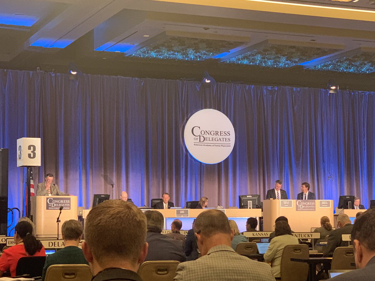 drakelavender's tweet photo. AAFP Congress of Delegates is back live and in person! So happy to be back with these leaders in the family of Family Medicine. #AAFPCOD #Furr4PresElect @sfurrmd https://t.co/iL3VU8isaB