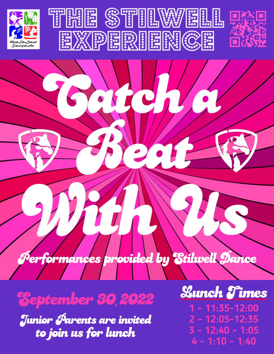 It’s time to CATCH A BEAT with Stilwell Dance Dept. Parents of a Stilwell Juniors see flyer for details !!!!!! #TheStilwellExperience <a href="/CCPSMagnet/">CCPS Magnet Programs</a> <a href="/CCPSNews/">Clayton County Public Schools</a> <a href="/mestilwellptsa/">M. E. Stilwell School of the Arts PTSA</a>