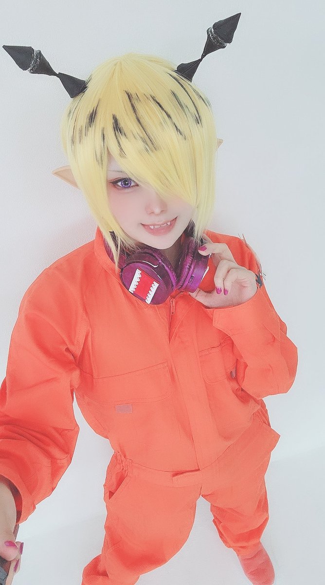 コスプレ//魔入間】 今日の速報〜！収穫祭のジャズリド🐍🎮😊😊りょう