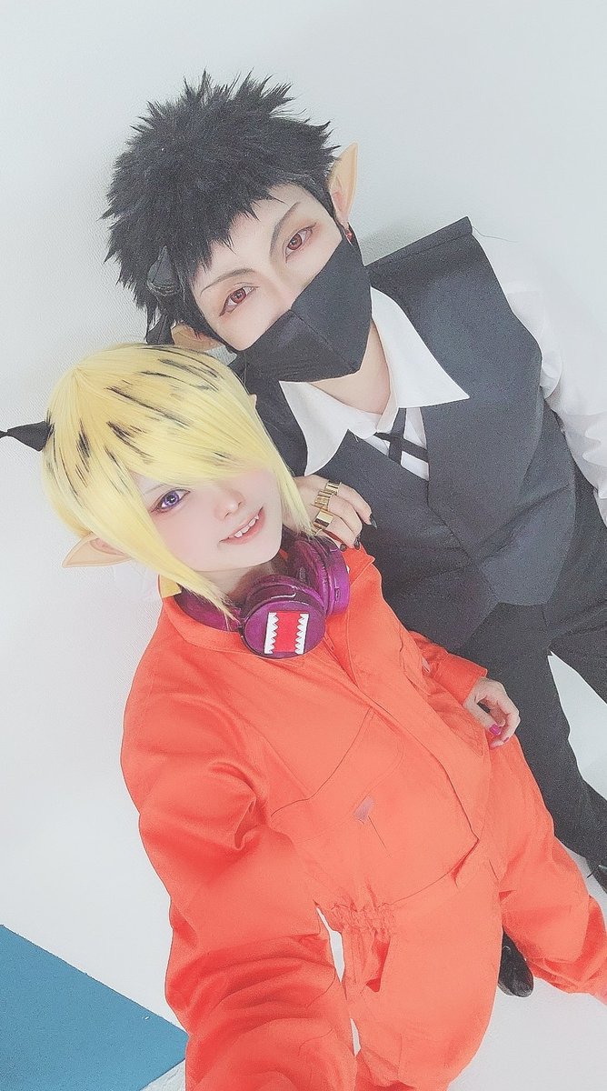 コスプレ//魔入間】 今日の速報〜！収穫祭のジャズリド🐍🎮😊😊りょう