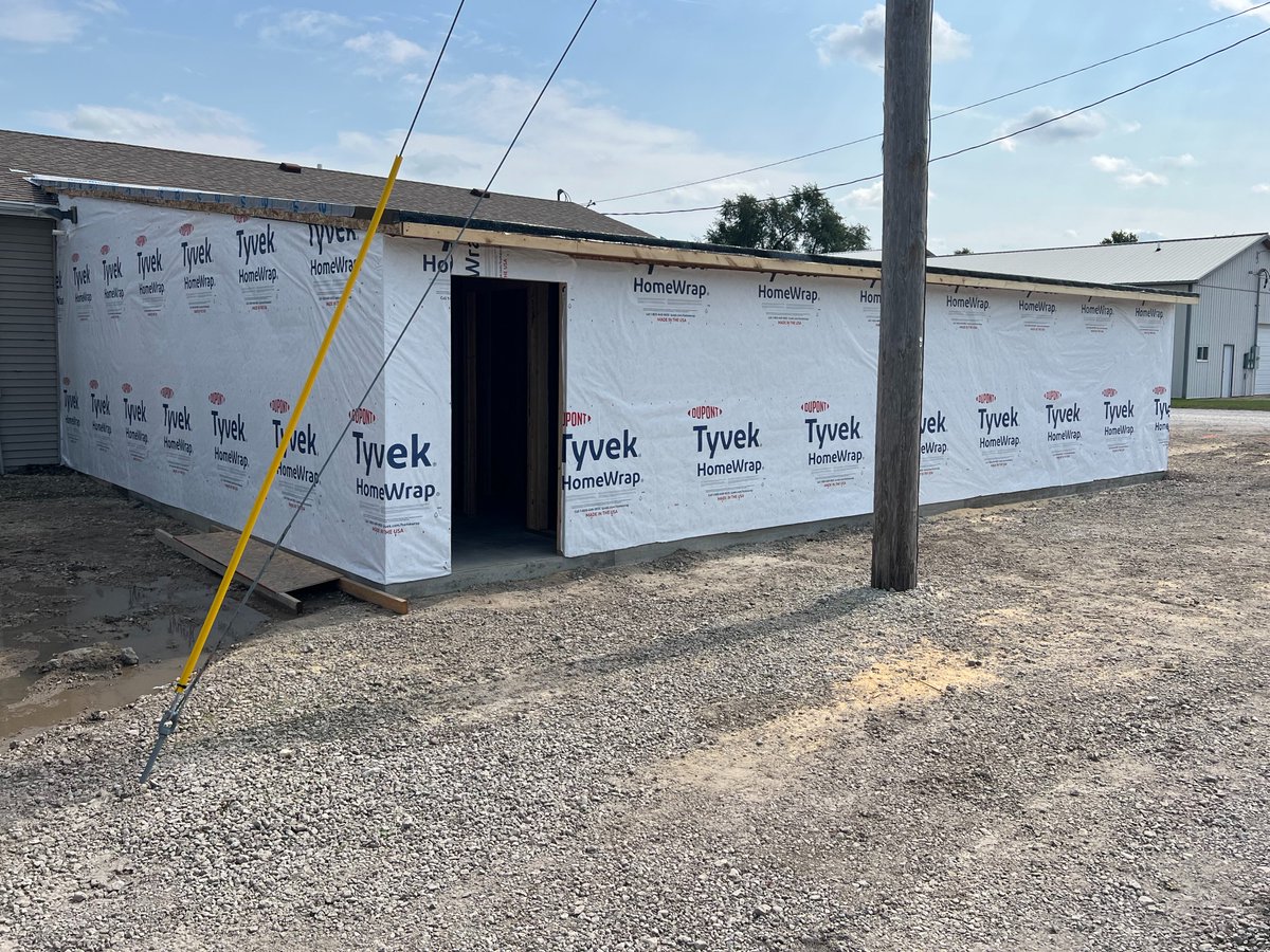 UnitedSoilsInc's tweet photo. @UnitedSoilsInc is Growing!

Sample preparation (drying and grinding) is crucial to quality soil testing. We are excited to announce that we will expand our operations pre-fall to better serve our customers.

Here are some early construction pictures.
#SoilSeptember https://t.co/RLYU4SCHyP