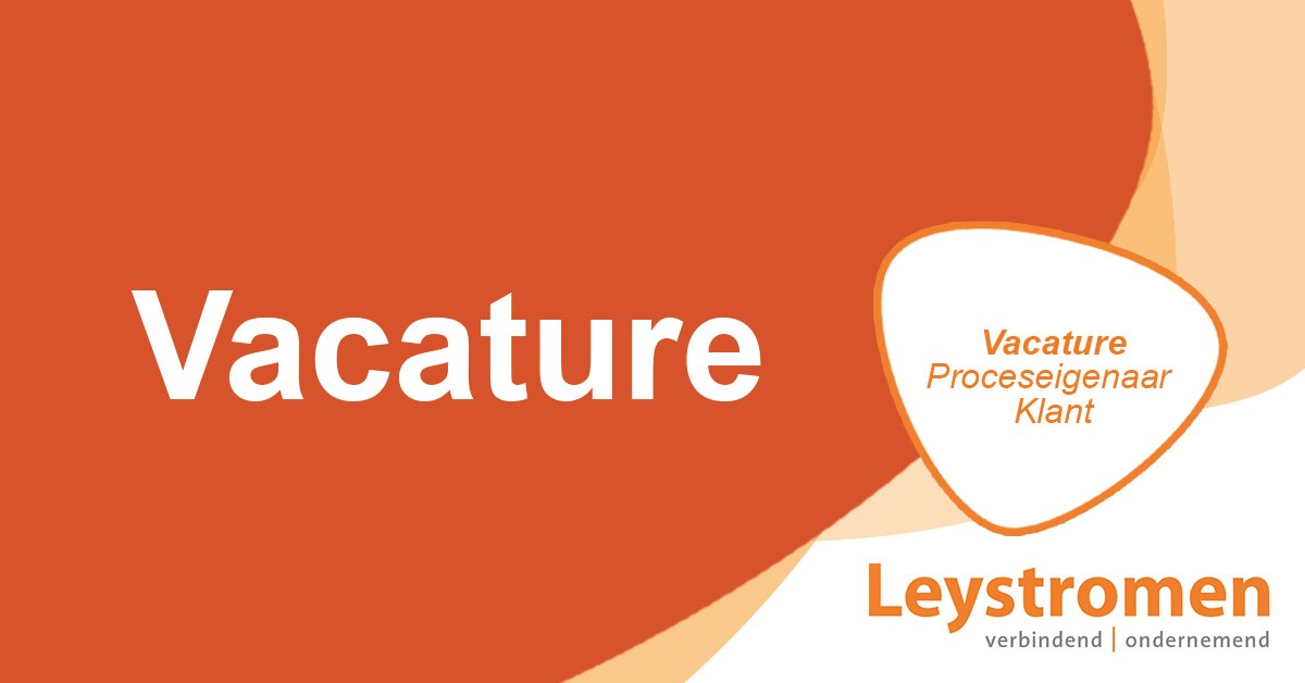 Krijg jij energie van het vormgeven van een nieuwe functie? Heb jij veel ervaring met verhuur- en mutatieprocessen? En ben jij goed in het stroomlijnen hiervan? Dan zijn wij op zoek naar jou! Leystromen is op zoek naar een Proceseigenaar Klant. bit.ly/2FsvDyc 👈