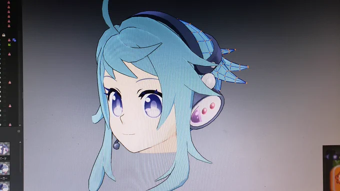 髪生やしてる 