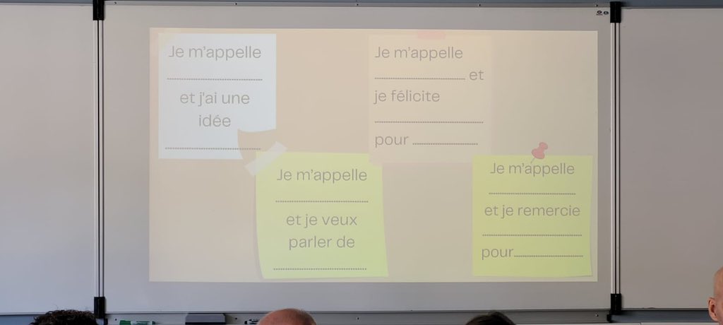 Conseil de coopération d'une classe de CAP @LyceePardailhan : un travail collectif dans le cadre du projet #persévérance pour ameliorer le #BienEtre des élèves. Une démarche bienveillante pour les accueillir au mieux au lycée et créer un sentiment d'appartenance.
Un beau projet !
