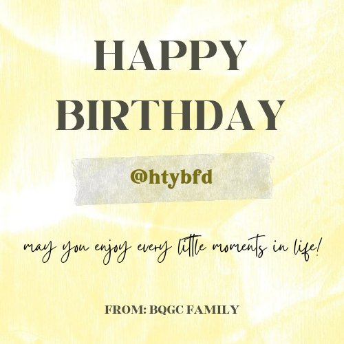 BanyoQueenGC's tweet photo. Happy birthday sa napakapoging member, @htybfd 🥳 we love you! 💚❤️ https://t.co/TcbpRa4jS0