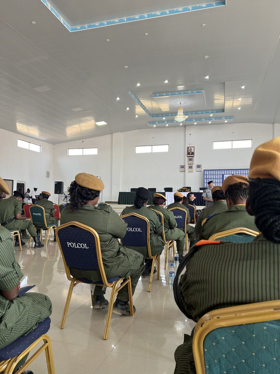 UNDPZambia's tweet photo. [LIVE] This cohort of female peacekeepers, will join under the United Nations Selection Assistance and Assessment Team (SAAT) to contribute the political and social stability of the global community — by contributing to safer societies for all people towards #SDG16 https://t.co/7fzjtNYqVc