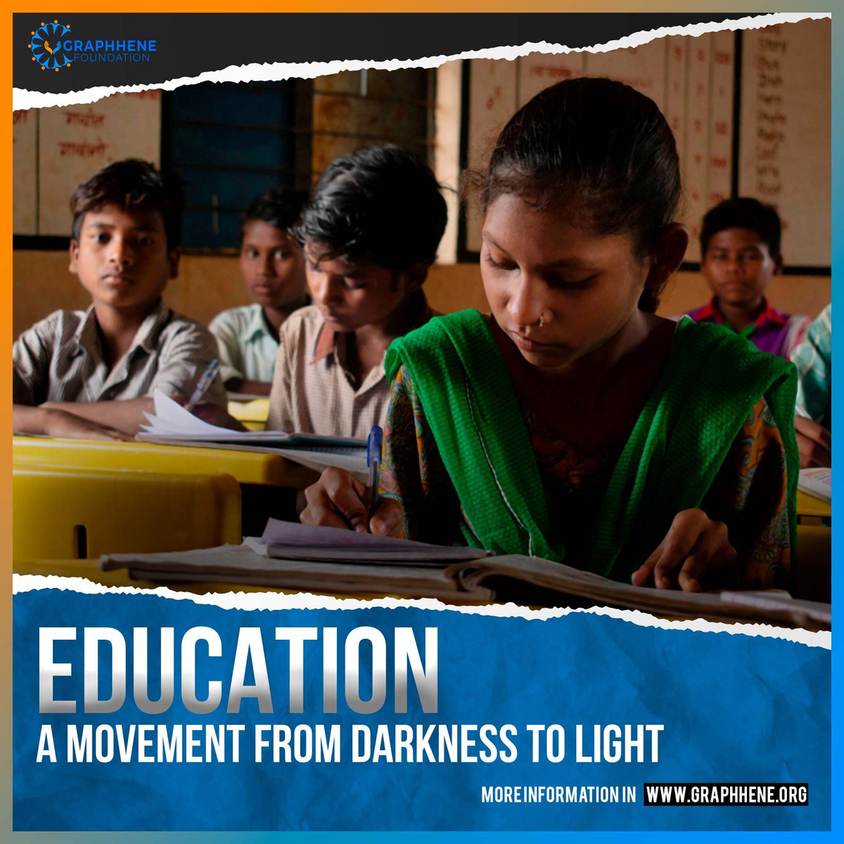 GraphheneF's tweet image. All #Children Deserve A Chance For A Better. #Graphhene #Foundation #aims to put one million #girls in #school. Learn more: graphhene.org #child #ngo #need #food #education #skills #poor #india #hungry #donate #charity #GauriKhan #Shameful #MuslimArea