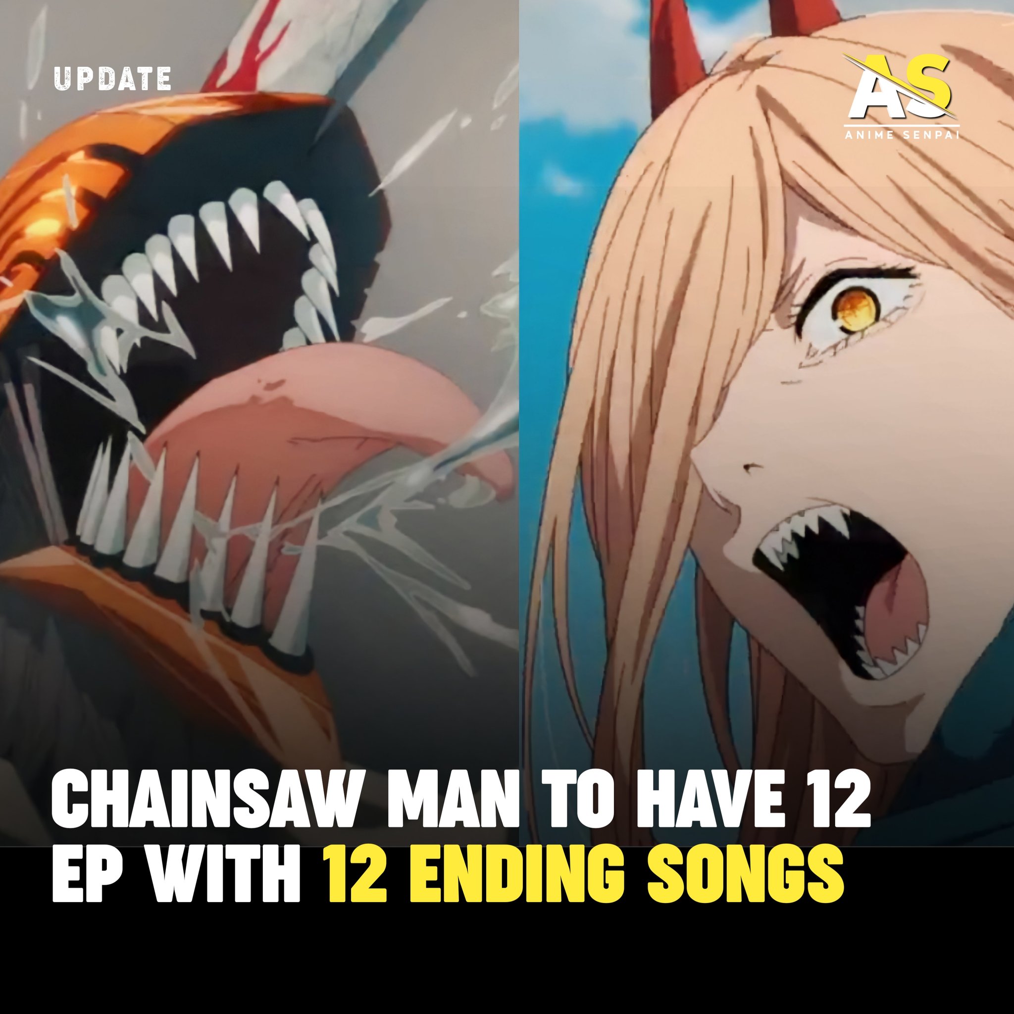 Chainsaw Man has 12 different ending theme songs, one for each episode