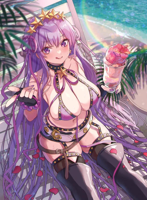 小悪魔たまご肌BBちゃんでーす💗
#fgo  #番外特異点 