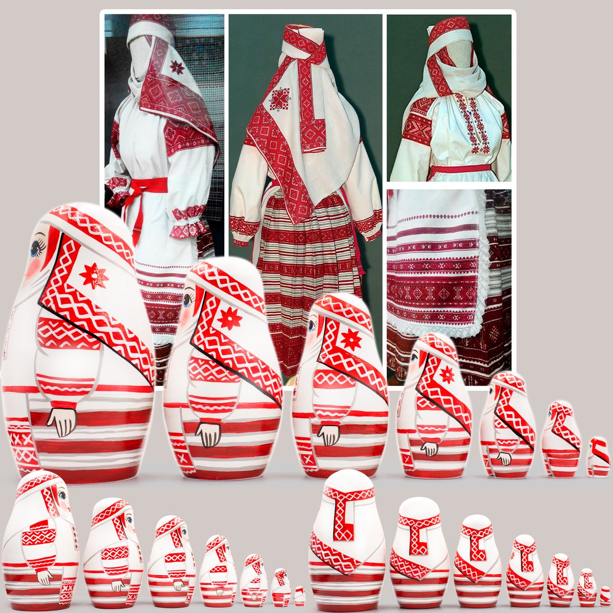 AEVVVHOME's tweet photo. Matryoshka Doll in Belarusian Folk Clothes Set 7 pcs 
🛒
on Amazon: https://t.co/gxY09oNFv1
on our website: https://t.co/5Oj57shAJ8
#matryoshka #nestingdolls #handmade #wooden #ecofriendlytoys https://t.co/SxViPa7vQk