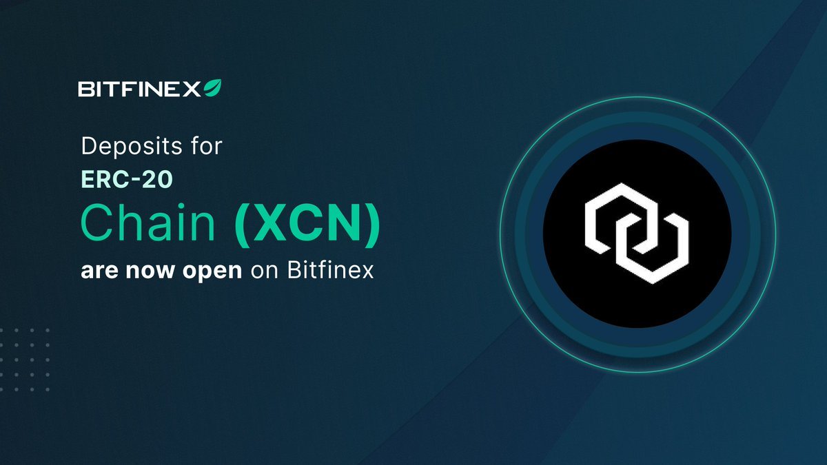 bitfinex_asia's tweet photo. 📣 Bitfinex 現已開放 Chain 代幣 $XCN 存款 !
#ChainProtocol 旨在讓每個人都可以訪問 Web3,並提供 Web3 和區塊鏈雲基礎設施☁️
了解更多關於交易 $XCN 的時間點⬇️
https://t.co/vjZTA7d6zq https://t.co/uAVtR3GL8e