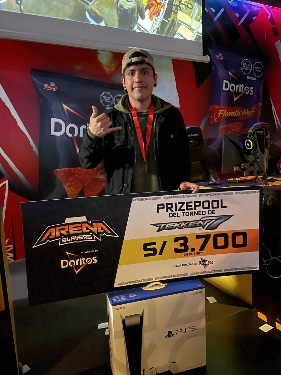SergieMazter's tweet photo. Wuuujuuu I’m extremely happy 🥳

This last weekend was so hard for me but I managed to win 2 tournaments in a row. 

🥇 1st place- South American Dojo Online +96 (Saturday)

🥇1st place- ESG Arena Slayer “offline” (Sunday)

Thnx for supporting me🖤

@PythonsBlood 

#TWT #Tekken7 https://t.co/1SMyFye2H9