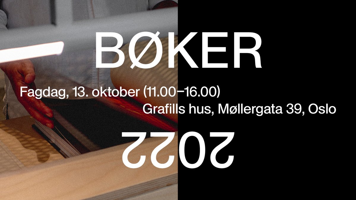 Grafill's tweet image. NFFO @Faglitteratur, @Leser_Soker_Bok og Grafill inviterer til fagdag om sakprosa. Sjangeren er i vekst, og det utgis mange flotte bokverk, men hvordan er det å arbeide i skjæringspunktet mellom sakprosa og bokdesign? grafill.no/avb/fagdag-2022