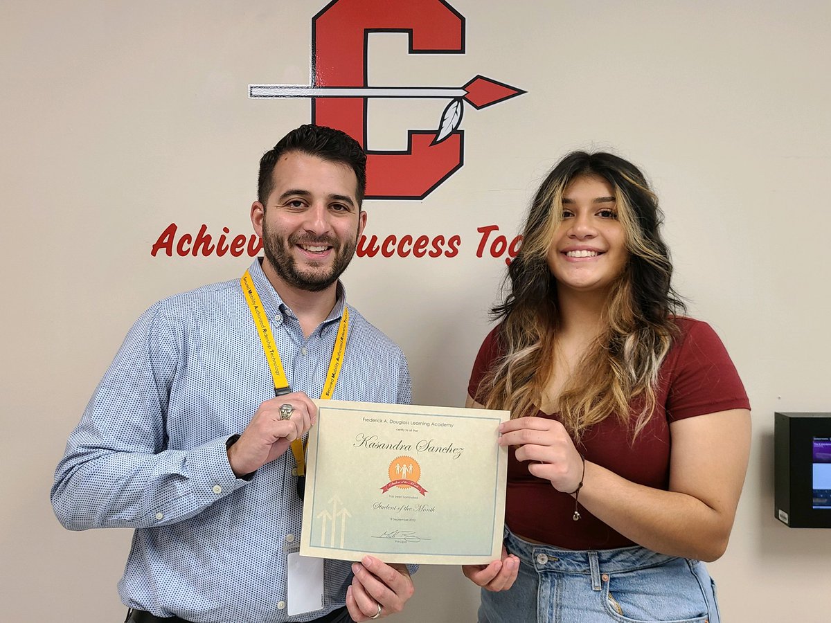 Congratulations to Kasandra Sanchez for being named the DLA August Student of the month