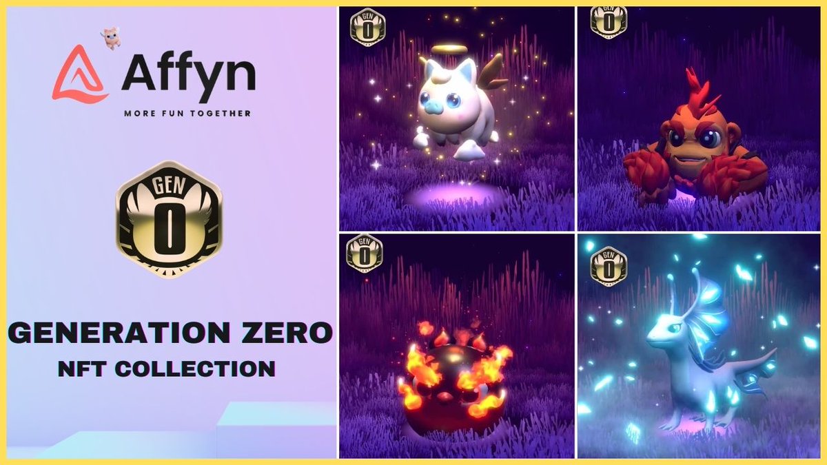 Affynians, This is my video about Buddy &amp; the Generation Zero NFT collection. It has an English sub. I hope that my video can contribute to our success in AlphaEvent.
Link: youtube.com/watch?v=gwQUMT…
Let me know how you feel about the video.
#Affyn #metaverse #ZeroToALPHA #30Sep2022