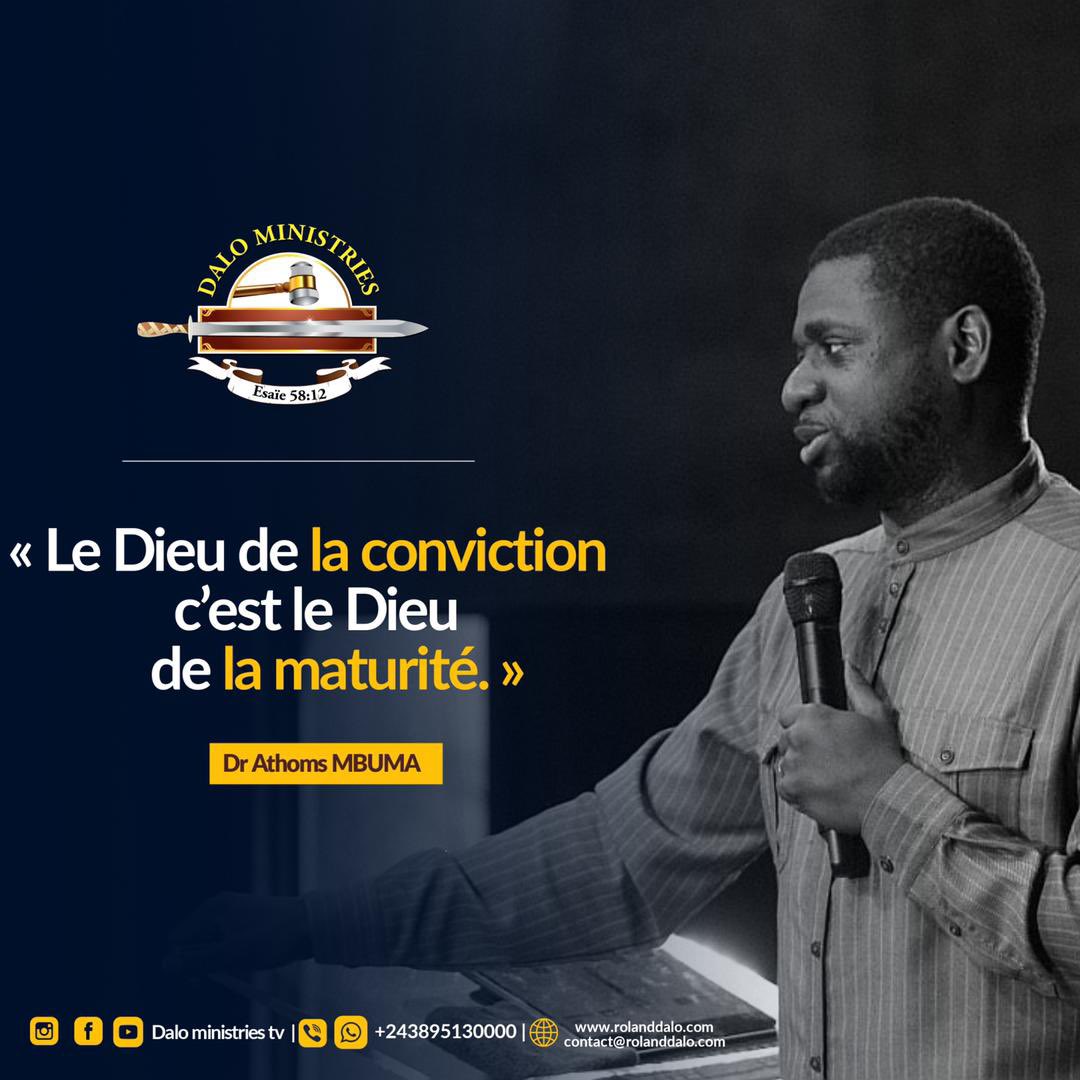 Athoms_mbuma's tweet photo. Le Dieu de la conviction, c’est le Dieu de la maturité •
Dr Athom’s Mbuma https://t.co/nPLVrDS6oQ