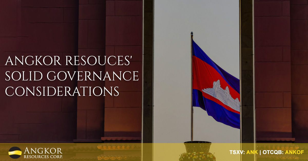 AngkorResources's tweet photo. ESG is in the core values of the company and $ANK has defined the following Governance Considerations:
• Comprehensive Governance policies &amp; documentation
• Corporate oversight, #riskmanagement &amp; #mitigationplans

#ResponsibleExploration #ResponsibleInvestment https://t.co/DYaYAiX4iH
