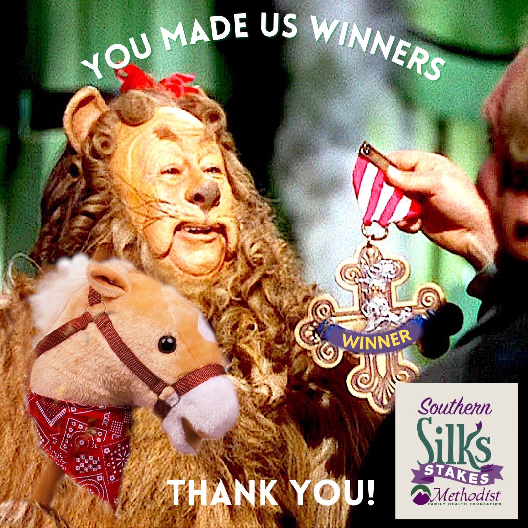 MethodistFamily's tweet image. A million thanks to the sponsors, attendees, donors, and supporters of the 2022 Southern Silks Stakes. We thank you and the Arkansas children and families we care for, and thank you too, for taking us over the finish line!