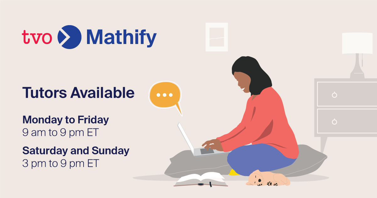 TVO Learn Mathify tweet media
