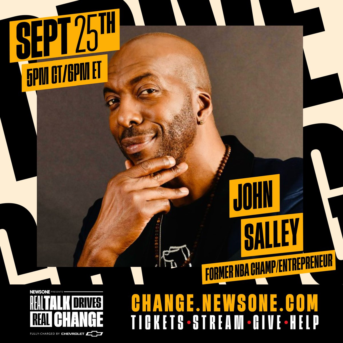 tvonetv's tweet photo. Join Real Talk Drives Real Change in Houston for a conversation on Financial Freedom featuring NBA champion @thejohnsalley. You don’t want to miss it. The event is FREE. Secure your seat and RSVP at https://t.co/Kl99WPo2bm TODAY! #RTDRC #AD #Sponsored https://t.co/B68TiQW95J