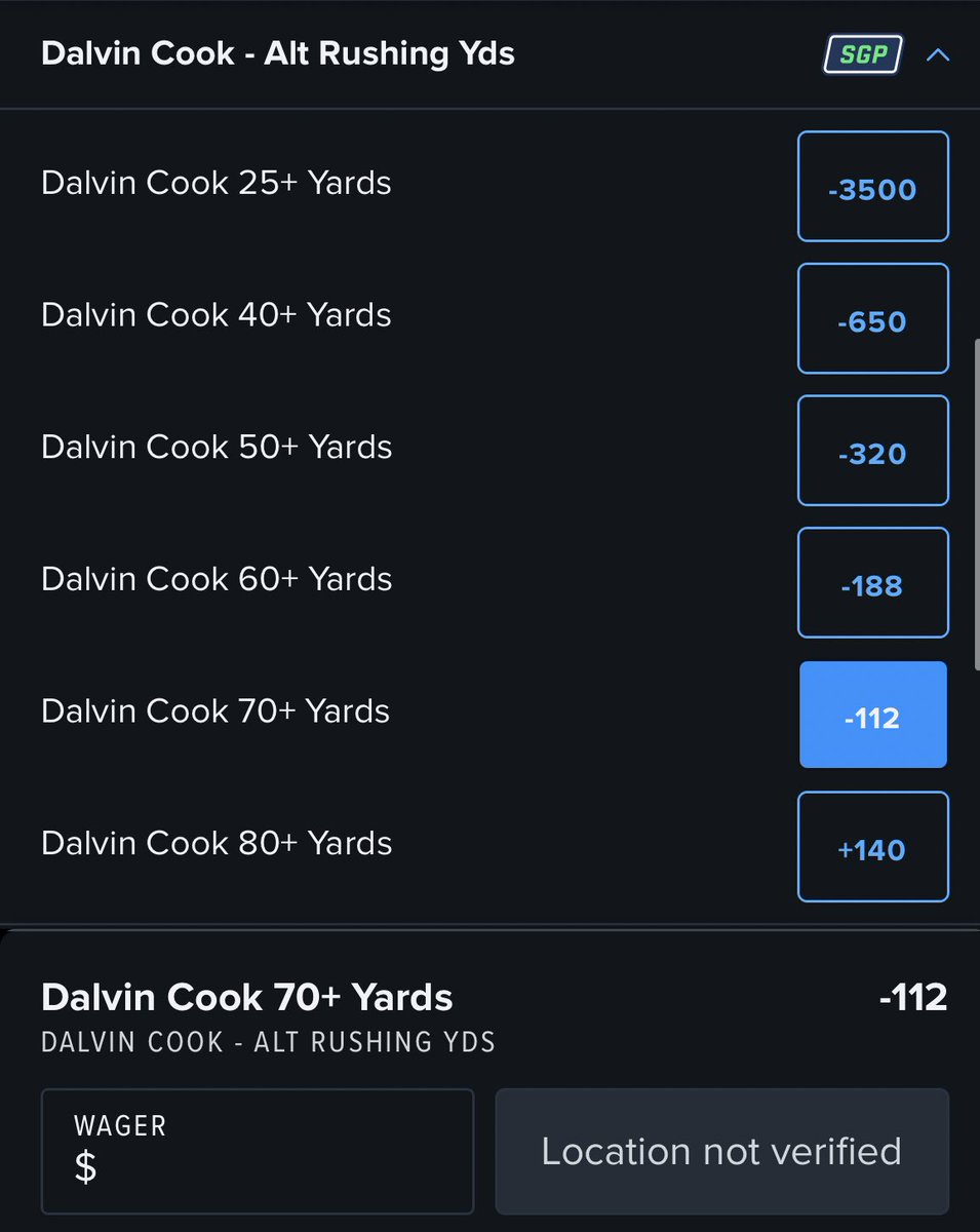 MJCLocks's tweet photo. ⭐️ https://t.co/qHhkAHUWeK Play of the Day ⭐️

Collab 🔒 x 🥪 (@ParlaySandwich)

🏈 (MIN) Dalvin Cook 70+ Rushing Yards (-112 @ FD)

Loving this spot for Dalvin. Check out our analysis in the comments 👇 

#GamblingTwitter #NFLProps #NFLTwitter https://t.co/7vwydWNDNZ