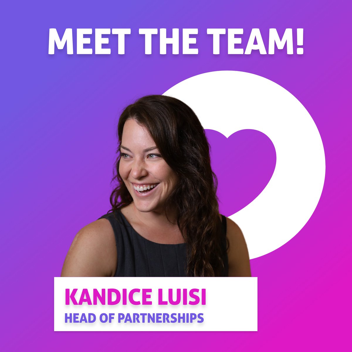 Today, we have a very familiar face of the EG Team! Kandice Luisi, Event.Gives Head of Partnerships 💟

Thinking about becoming a partner? Book a call with Kandice today! bit.ly/kandice-luisi

#fanaticalsupport #eventsupport #fundraising ##donations #meettheteam