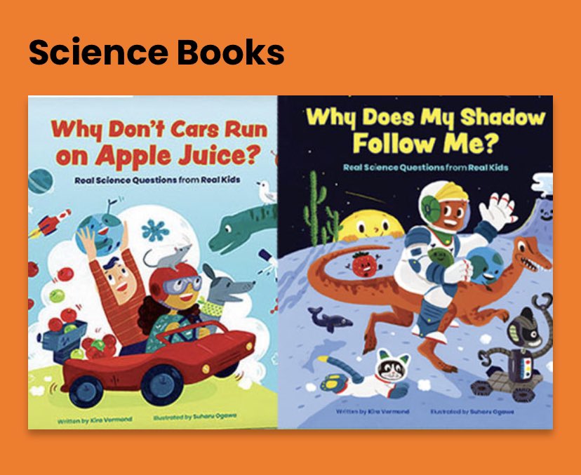 Highly recommend checking out these two very awesome science books for kids for #NationalScienceReadingDay (or any day)! Written by <a href="/KiwiV/">Kira Vermond</a> and illustrated by <a href="/SuharuOgawa/">Suharu Ogawa</a>. Available to buy at the <a href="/OntScienceCtr/">Ontario Science Centre</a> ➡️ ontariosciencecentre.ca/science-at-hom…