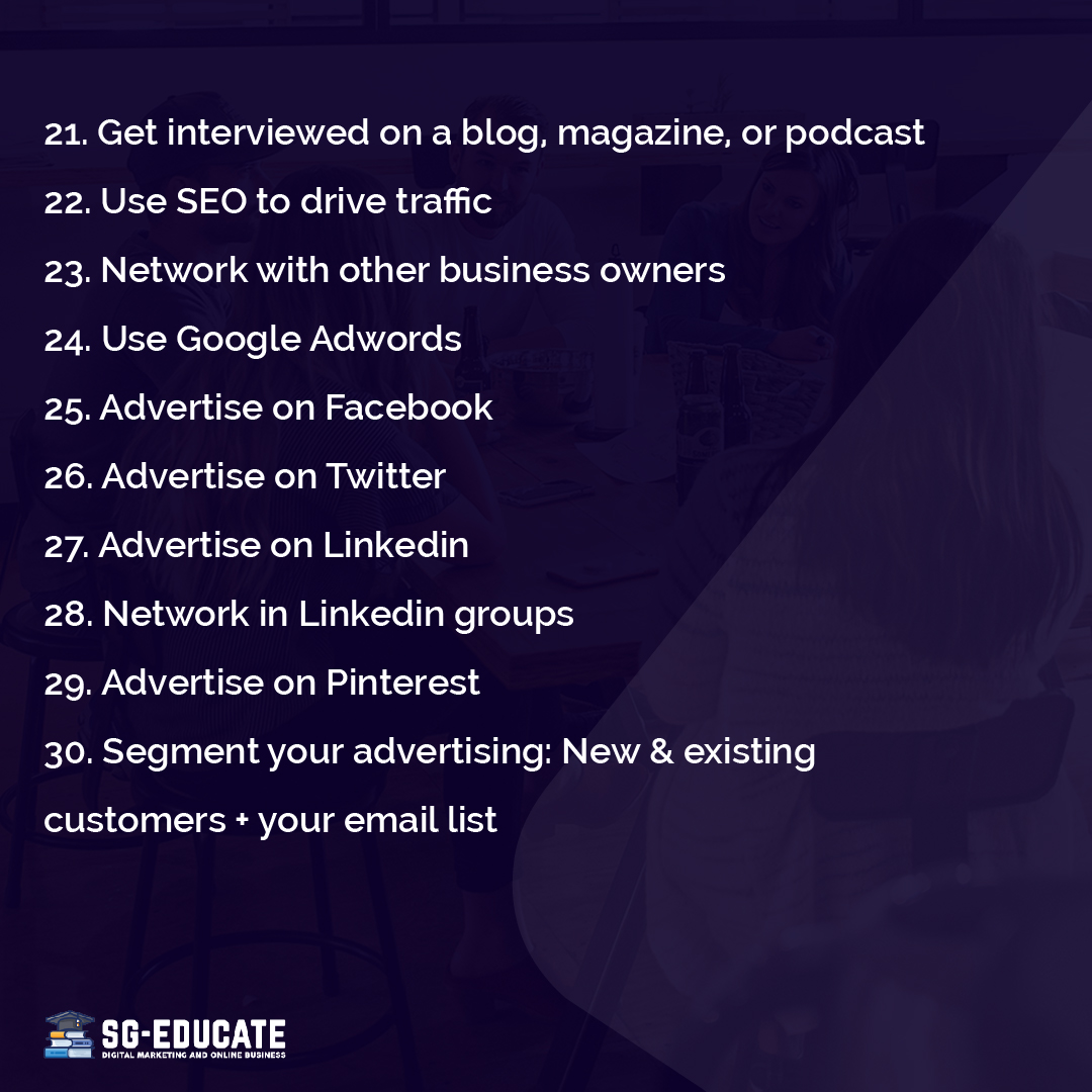 sgeducatee's tweet photo. Marketing a business  is a full-time job!
 I’m going to boil down the best marketing practices into some points.
Here are 50 marketing habits of successful business owners.
.
#digitalmarketing #digitalmarketingtips #learndigitalmarketing #onlinebusiness #business #marketing https://t.co/vIsAh2i5Mi