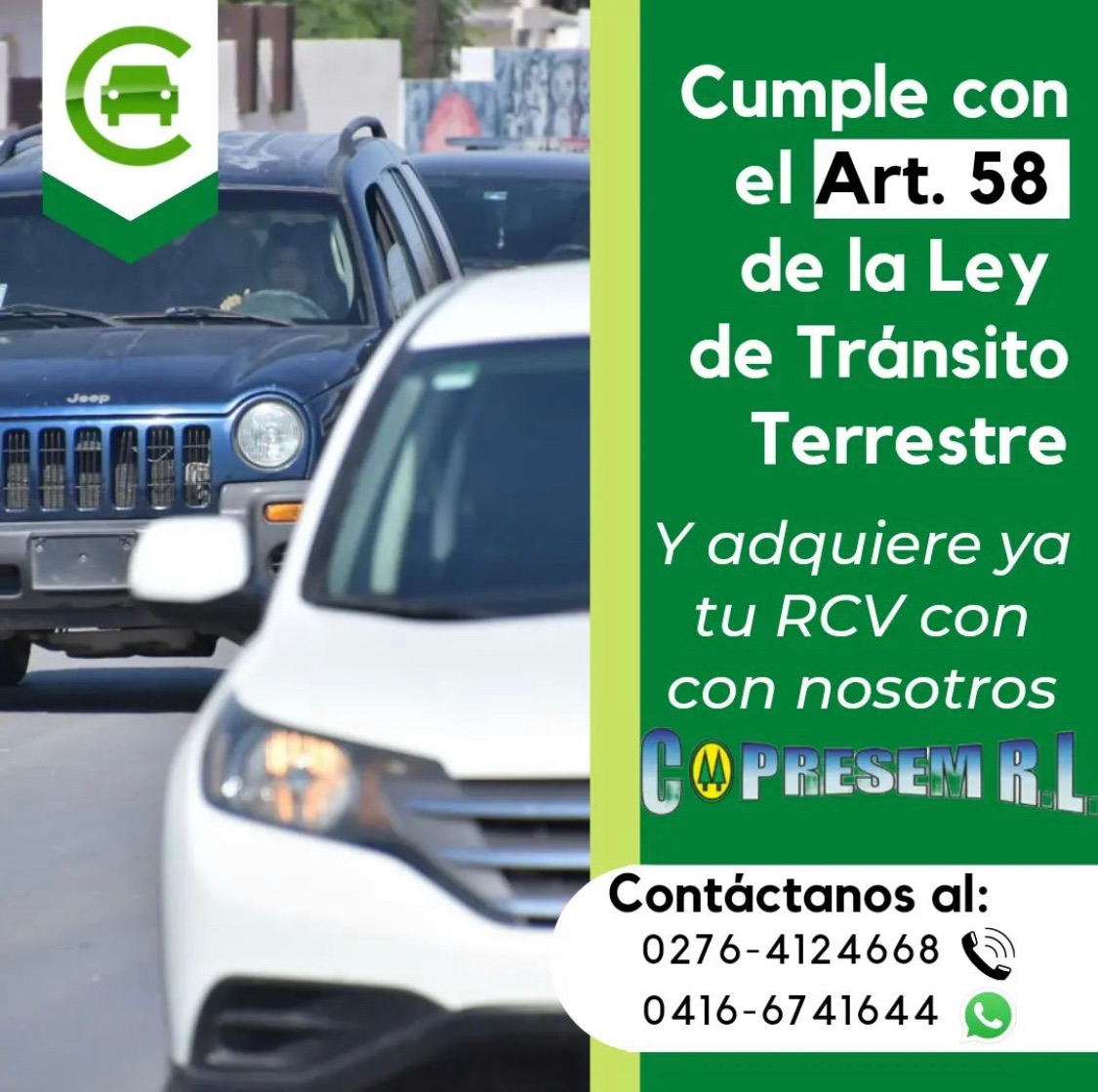 copresem's tweet photo. #rcvdigital #rcvauto #sudeaseg #asesordesegiros #aliadocomercial #segurosauto #rcvweb #rcvenlinea #lavadodemanos #quedateencasa #usatapabocas https://t.co/TPaW0aMW4t