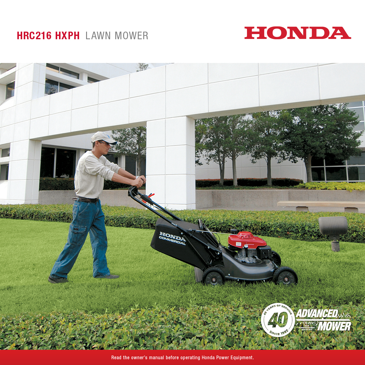 AdvancedMower's tweet image. #Grass is the welcome mat to any property. 👋😊

Get the yard of your dreams with the help of @HondaPE_USA's HRC216 HXPH #pushmower! From its #MicroCut Twin Blades to its GXV160 OHV 4-stroke engine, this #machine will have your grass looking its best! 🌟