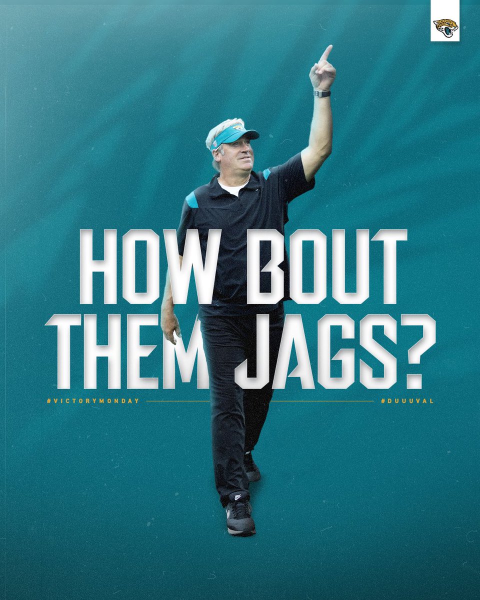 Jaguars's tweet photo. Morning Mood 😎

#DUUUVAL https://t.co/svlkekLzG6