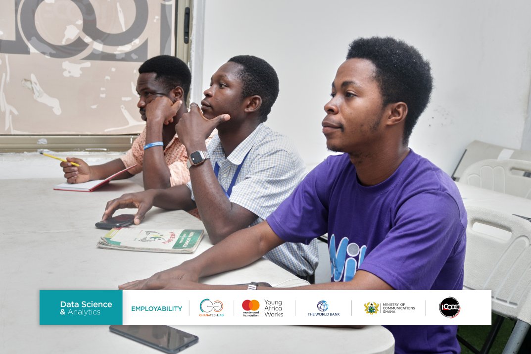 icodeteam's tweet photo. Day 3 Employability Orientation Program 

The participants were taking through freelancing it's pros and cons and how to create portfolios.

They were enlightened on how to set up a workplace and how to market and promote business.  

#icodegh       
#gtlemployability https://t.co/AgfUdl9xEn