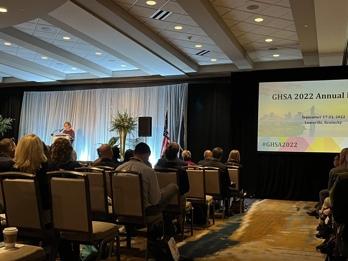 Fantastic opening session at #GHSA2022 Ann Carlson, Acting Administrator, @NHTSAgov 
Learning about the U.S. DOT's National Roadway Safety Strategy and the Safe System approach and much more on NHTSA's ongoing traffic safety efforts #trafficsafety #impaireddriving