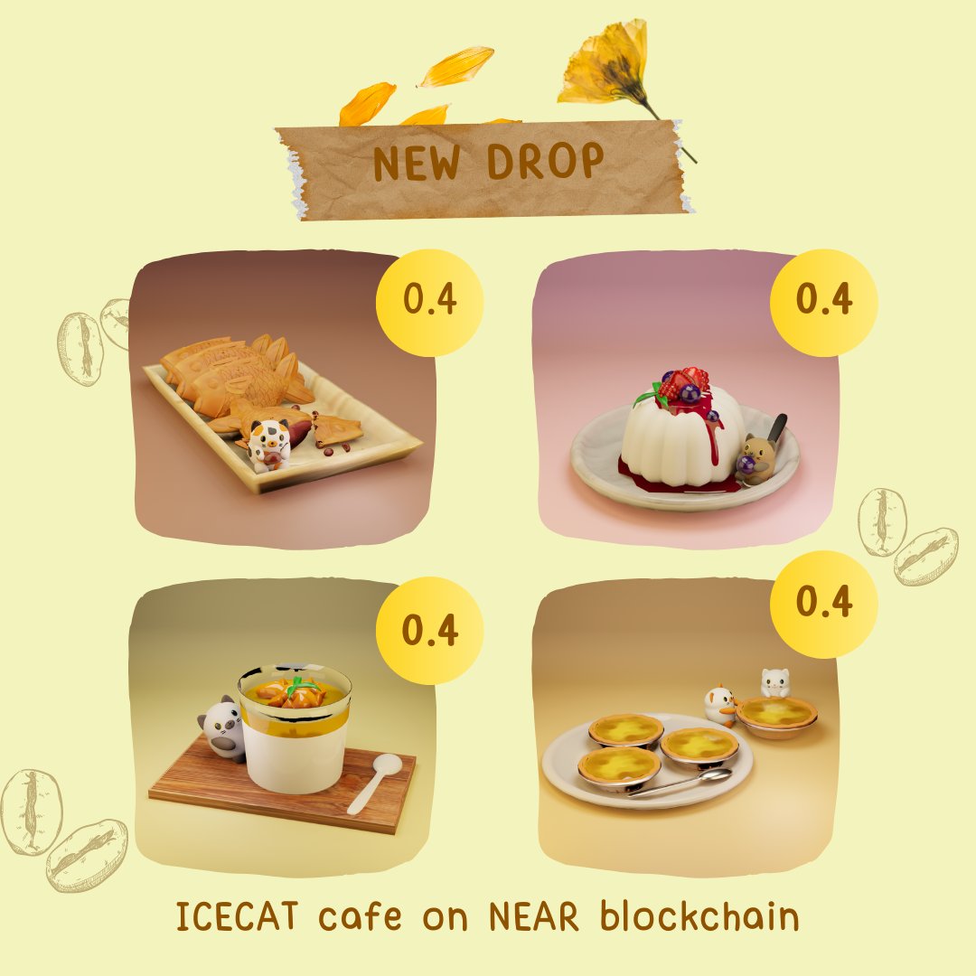 NEW DROP !! เมนูของหวานมาเพิ่มแล้วค่าา หวานจนใจเจ็บ หวานจนต้องตัดขา🤣🤣😍 มาลองชิมกันนนน 👉paras.id/collection/ice…
on @ParasHQ 
#NFTCommmunity #NFTCommuntiy #NFTartwork #NFTMarketplace