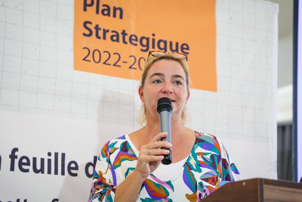 unwomenafrica's tweet photo. The Spotlight Initiative Africa Regional Programme is organizing a Data Workshop in Senegal to promote evidence based response to violence against women and girls. 

📷: Florence Raes, Deputy Director, @UN_Women WCARO, delivering her opening remarks.

#SpotlightEndViolence @aphrc https://t.co/rfQnjbu1wr