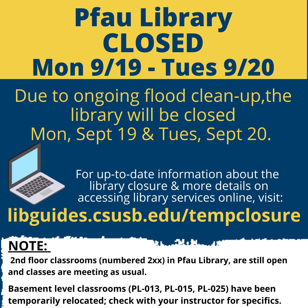 John M. Pfau Library tweet media