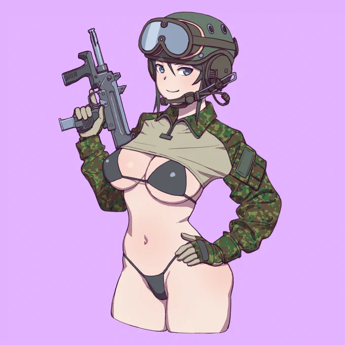 ビキニ戦車道 