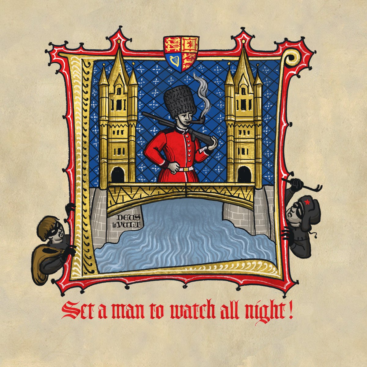 HiatusGames's tweet image. Well be with you, oh Noble Ones!
The Country is living through a dark and stormy night, but the faithful Sons of Britain are protecting the state from all kinds of evil. God bless the King! God bless you all! #londonbridge #londonbridgeisfallingdown #greatbritain #queenelizabeth2