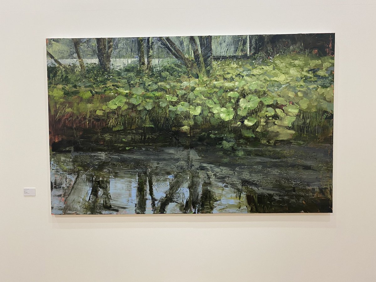 LookUpYoga's tweet photo. Enchanted forests I can almost hear the rushing waters @Donald_Teskey Decade @RHAGallery 
👏👏👏❤️ https://t.co/vNWsmovHkK