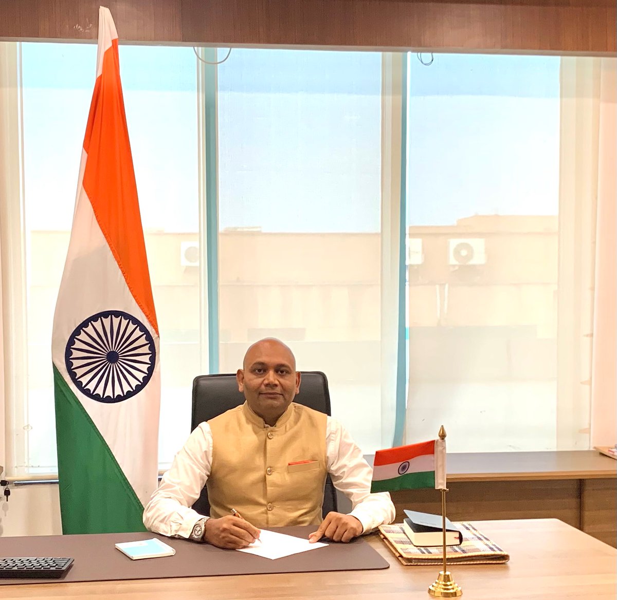 Amb. Abhay Kumar tweet media
