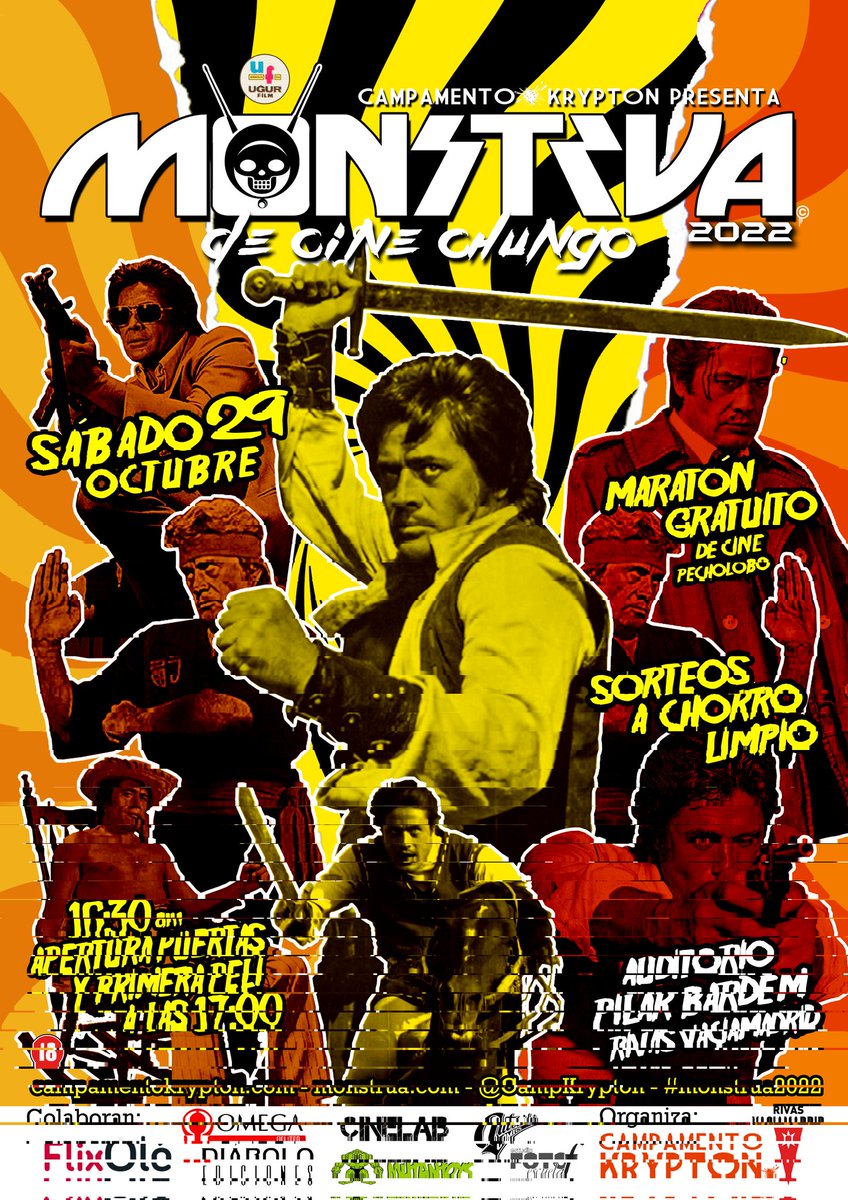 #Monstrua2022 
Corred la voz: ¡LA MONSTRUA ANDA SUELTA!

Información: monstrua.com