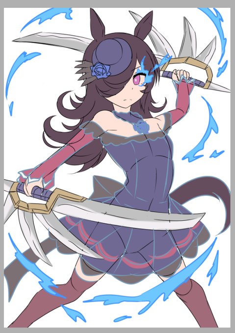 モンスターハンター・ライスって言いたかっただけのラフ 