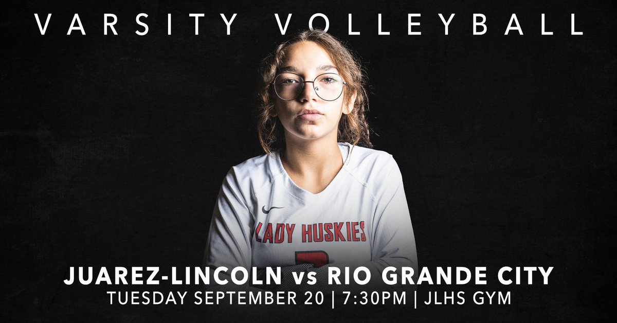 The Juarez-Lincoln Huskies Volleyball Team hosts the Rio Grande City Rattlers.

🎟️: bit.ly/3LnPf6Q

Live: youtube.com/c/LaJoyaISDAth…