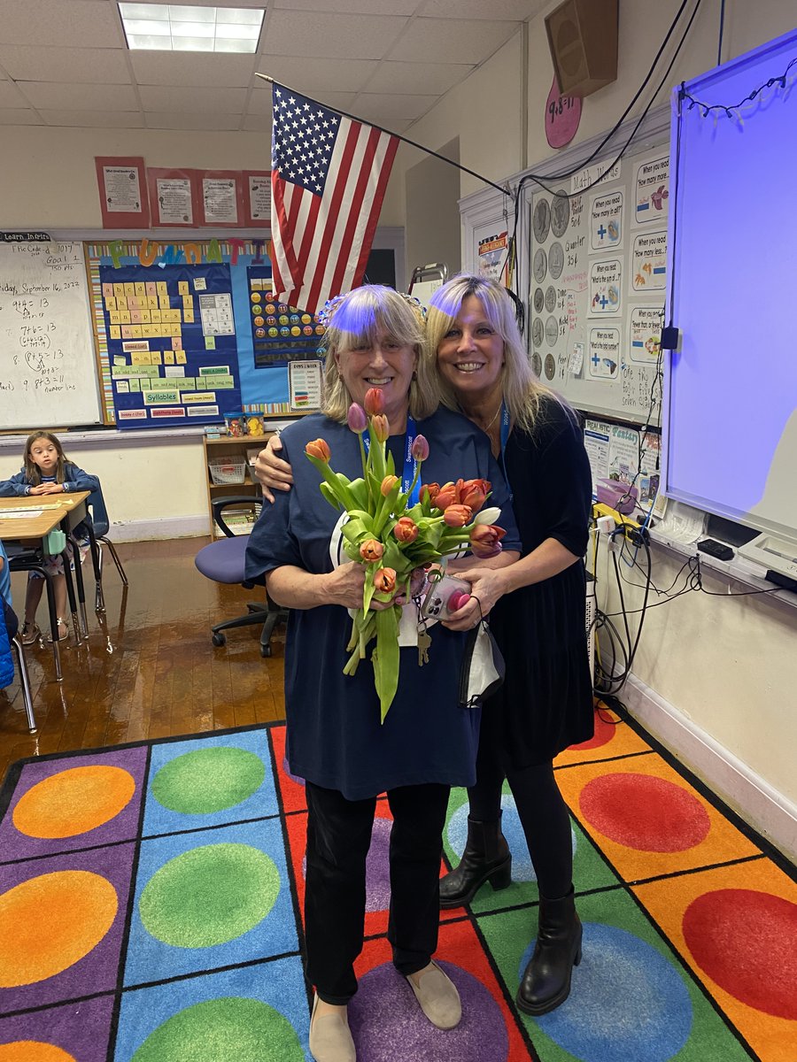 HadleySPS's tweet photo. Celebrating Mrs. Cameron's Last Day @ Hadley #26years #servingourstudents #retirement #sendoff #flowersforjanell #alwayswithus https://t.co/AQnUQyN1tn