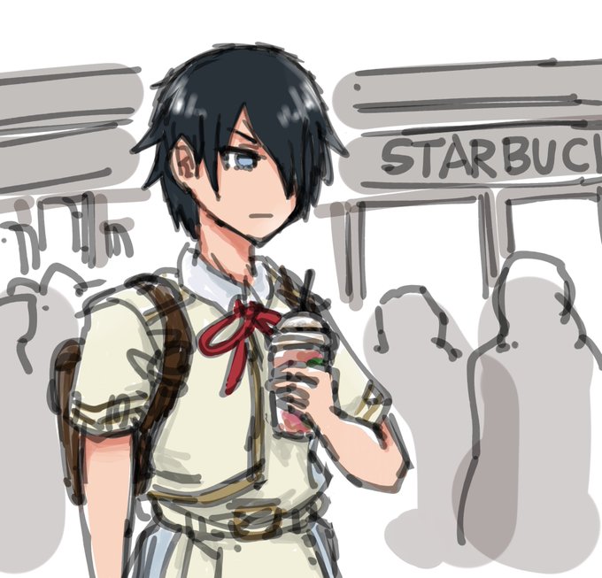 一仕事終えて女子高生に擬態しながら帰投するリコリス。 