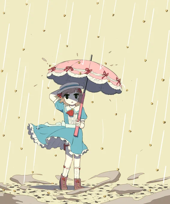 鉄砲雨 