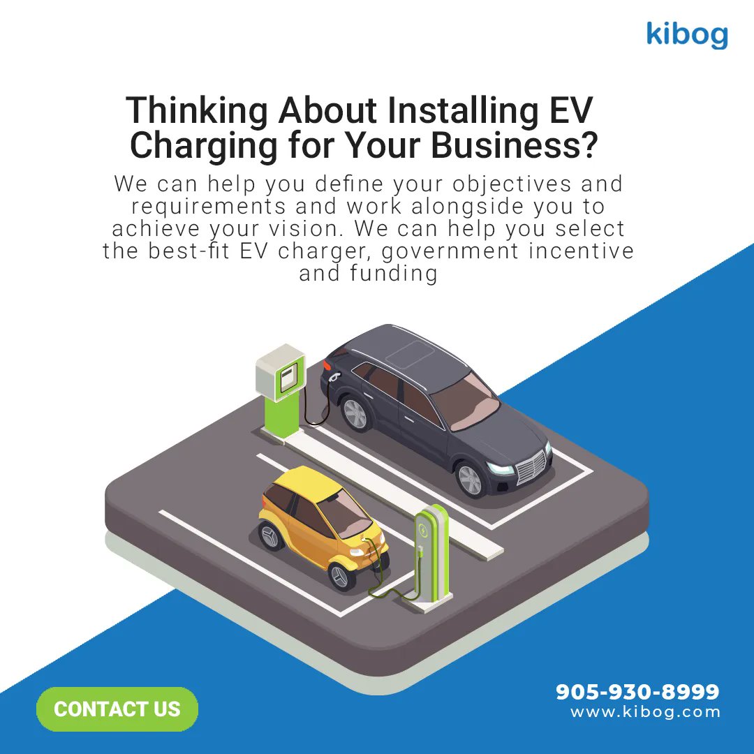KibogInc's tweet photo. The charging station can help the environment by reducing pollution and fuel. As a result, establishing charging benefits both the economy and the sustainability of future. 

If you want to install an EV charging station for your business, reach out to us for consultation. https://t.co/tsJAxk7HEf