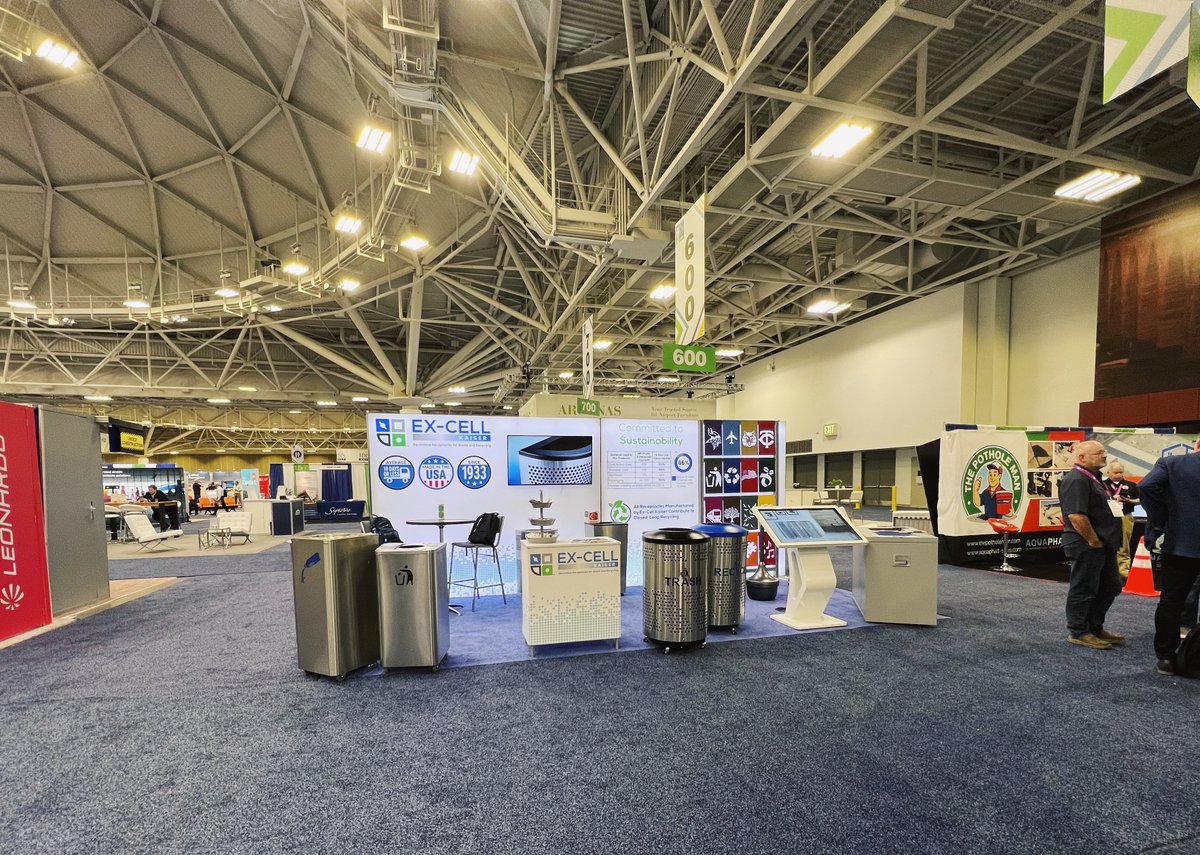 ExCellKaiser's tweet photo. Happy to be in Minneapolis for this year's ACI-NA! Stop by booth #507 to ask questions, see our product in person, and find the perfect airport-ready receptacle ✈️  #ACINA2022 https://t.co/w9LqGzDT8b
