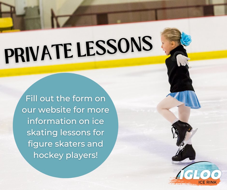 SkateIgloo's tweet photo. Did you know we offer a variety of different ways to learn how to skate? ⛸
Private lessons are great for figure skaters and hockey players of all levels that want a little more one on one time! 

Fill out the lesson request form here! 👇
https://t.co/oc5qGspBsi https://t.co/20kXQh8fuG